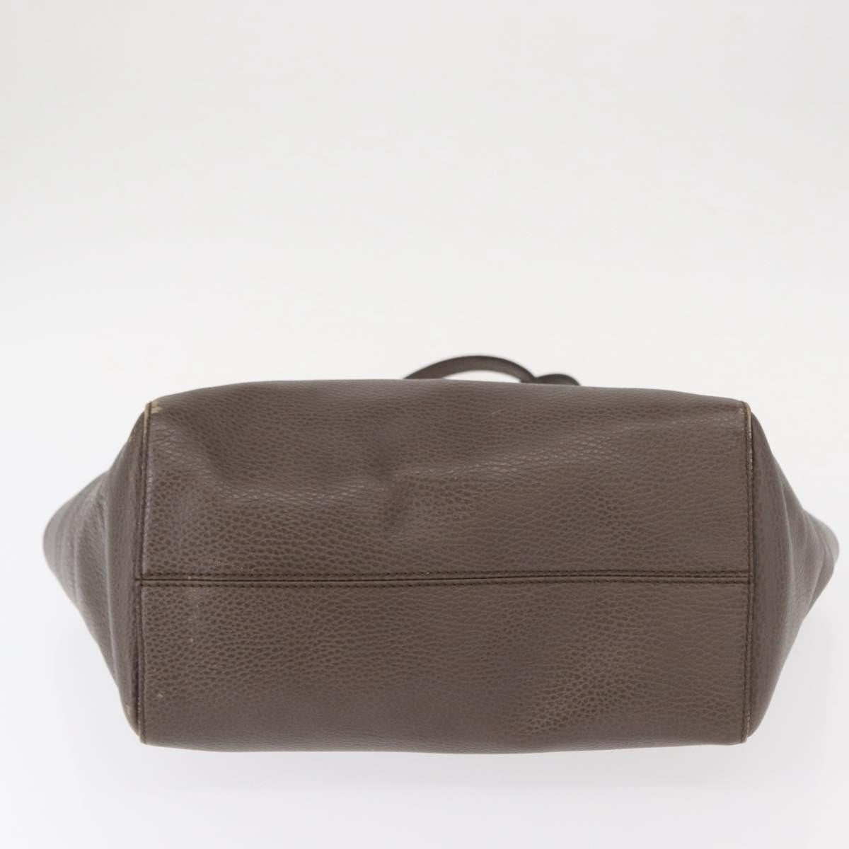 Gucci Swing Tote Leather, GRAY, LEATHER, Tote bag