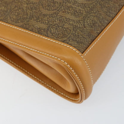 Gucci Vintage Shoulder Bag Canvas and Leather, BEIGE, CANVAS, Shoulder bag