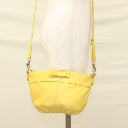 Burberry Blue Label shoulder bag Leather, YELLOW, LEATHER, Shoulder bag