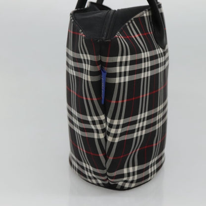 Burberry Nova Check Tote Nylon, BLACK, NYLON, Tote bag