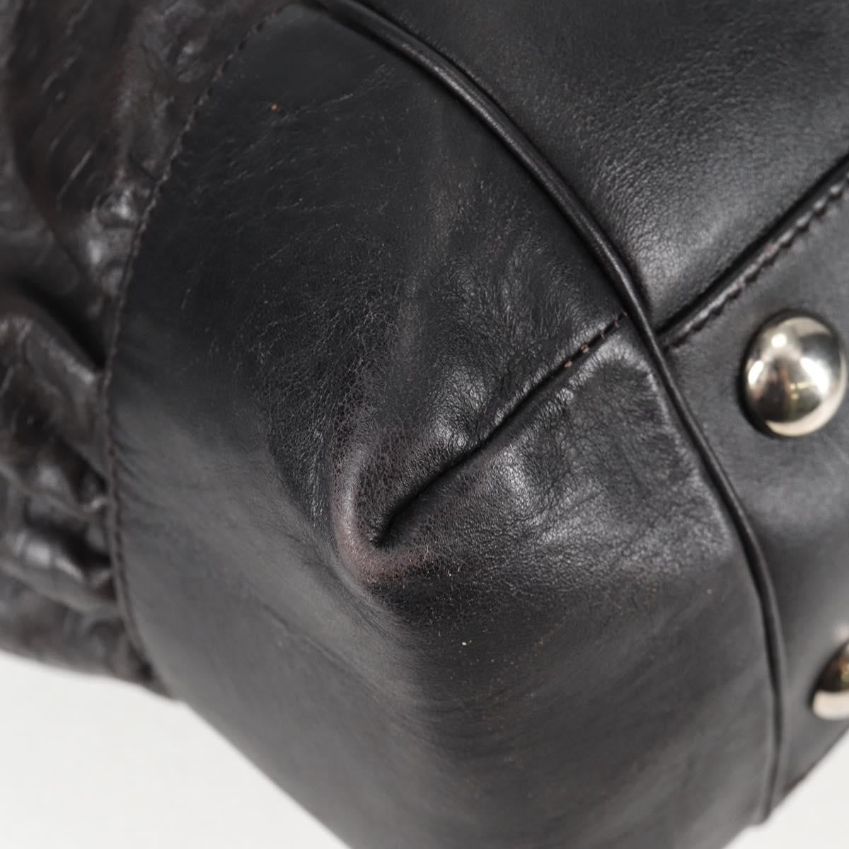 Gucci Full Moon Tote Guccissima Leather, BLACK, LEATHER, Shoulder bag