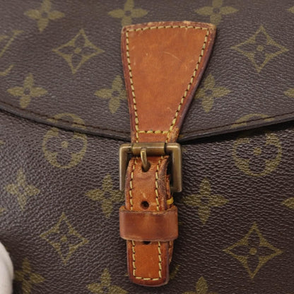 Louis Vuitton Jeune Fille Handbag Monogram Canvas, BROWN, CANVAS, Shoulder bag