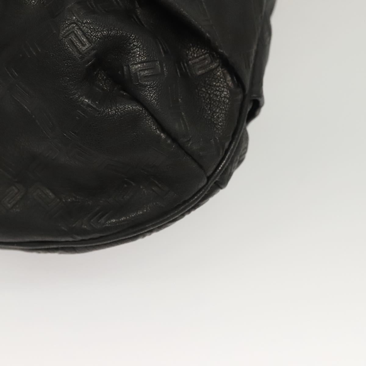 Versace Medusa Tote Leather, BLACK, LEATHER, Tote bag