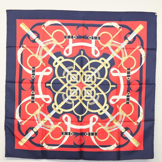 Hermes Carré 90 Silk multicolor, NAVY, SILK, Scarve & shawl