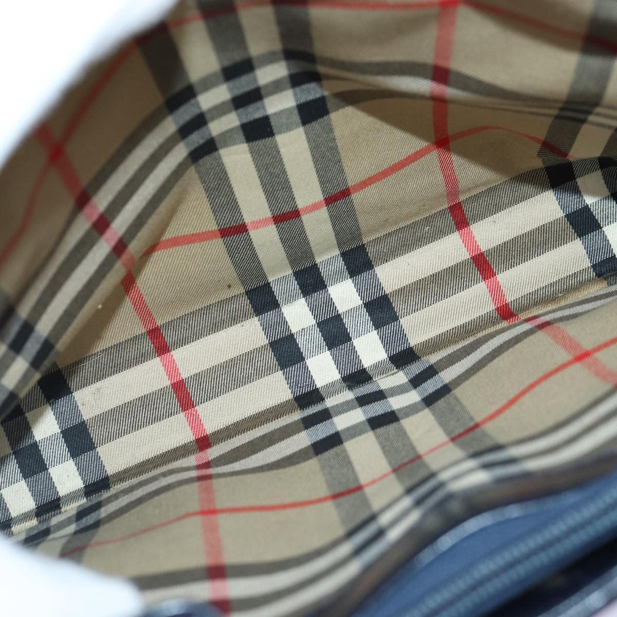 Burberry Vintage Shoulder Bag Nylon, NAVY, NYLON, Shoulder bag