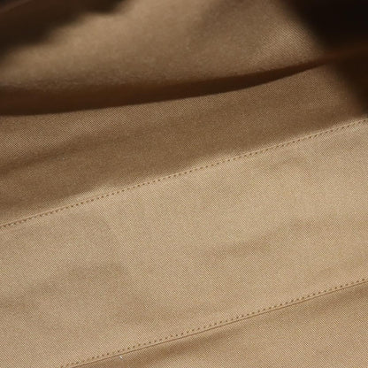 Salvatore Ferragamo Gancini Buckle Shoulder Bag Leather, KHAKI, LEATHER, Shoulder bag