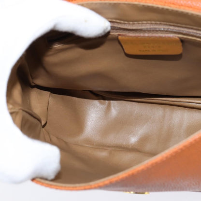 Balenciaga Shoulder Bag Leather, ORANGE, LEATHER, Shoulder bag