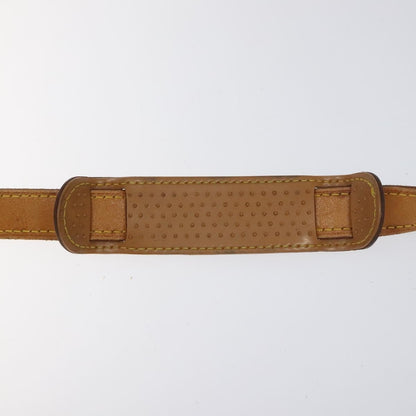 Louis Vuitton Adjustable Shoulder Strap Vachetta Leather, BEIGE, LEATHER, Straps