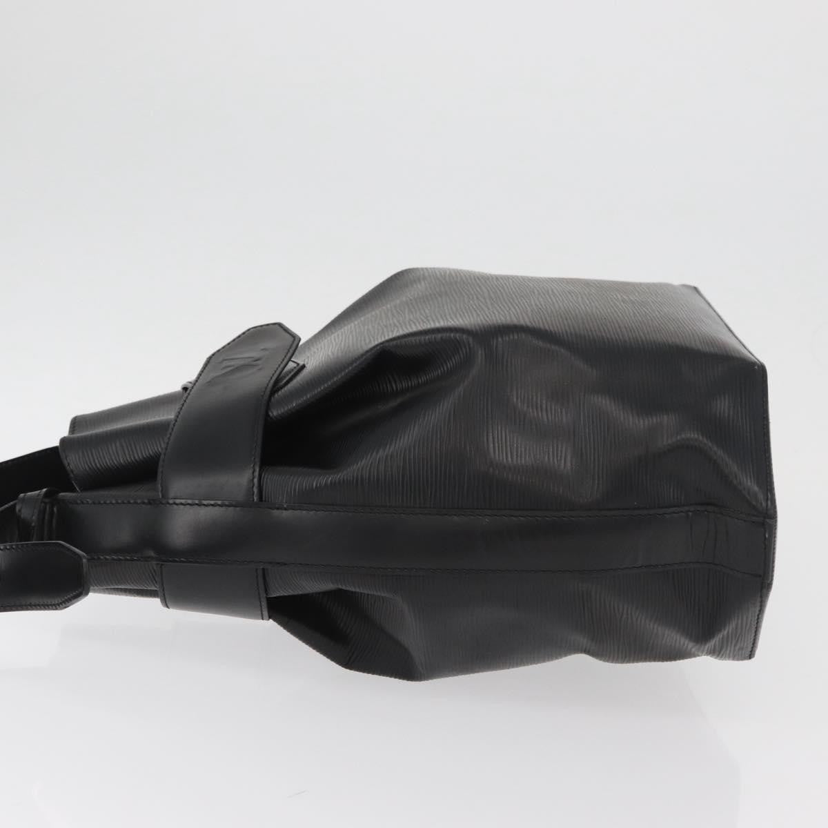 Louis Vuitton Vintage Sac d'Epaule Handbag Epi Leather, BLACK, LEATHER, Shoulder bag