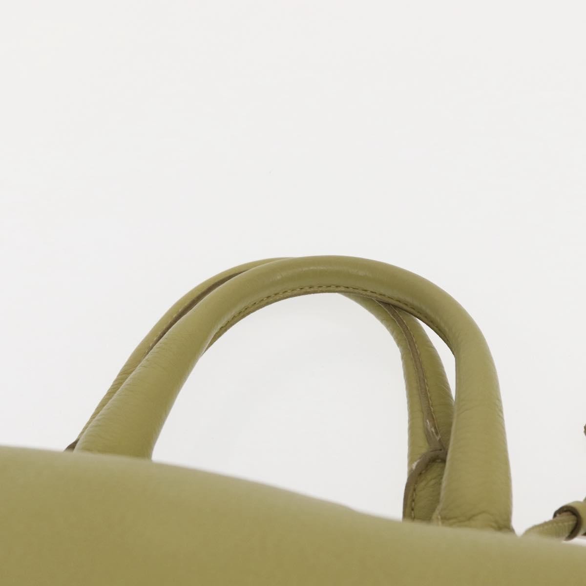 Prada Shopping Tote Vitello Daino, GREEN, LEATHER, Tote bag