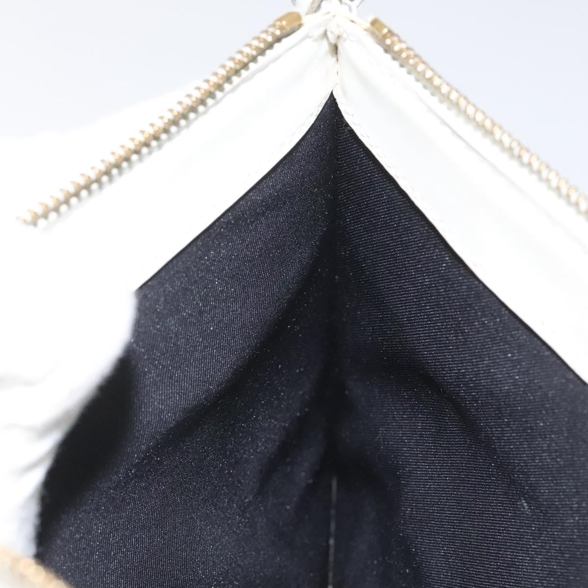 Louis Vuitton Delmonico Pochette Stretch Epi Leather, ECRU, LEATHER, Clutche & pouche