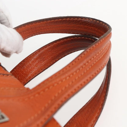 Givenchy Nightingale Satchel Leather, ORANGE, LEATHER, Handbag