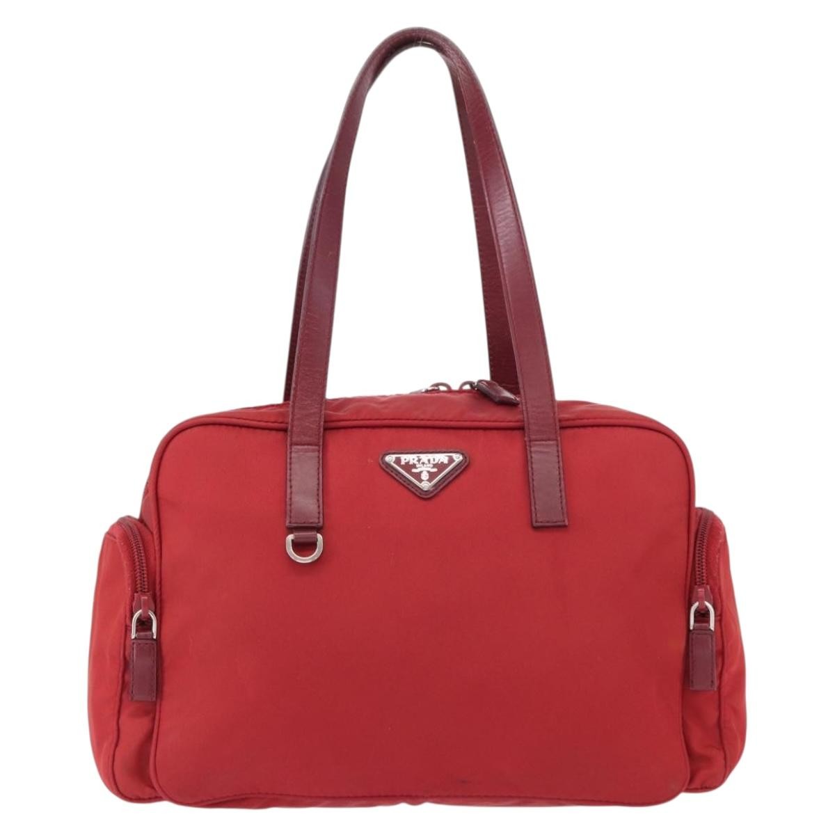 Prada Sport Tote bag Nylon, RED, NYLON, Tote bag