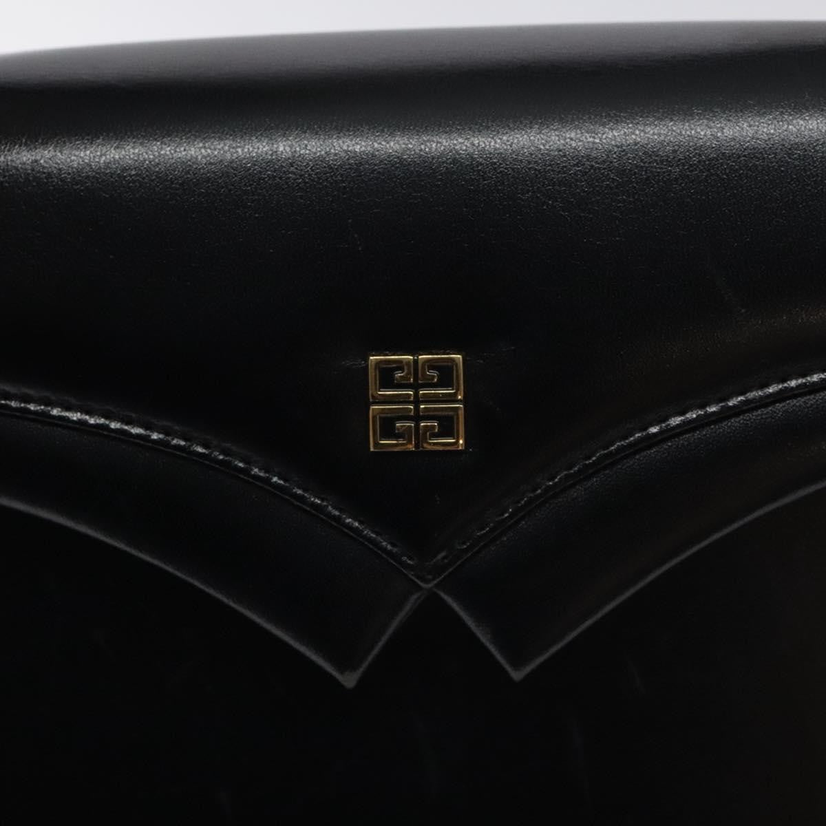 Givenchy Vintage 4G handbag Leather, BLACK, LEATHER, Handbag