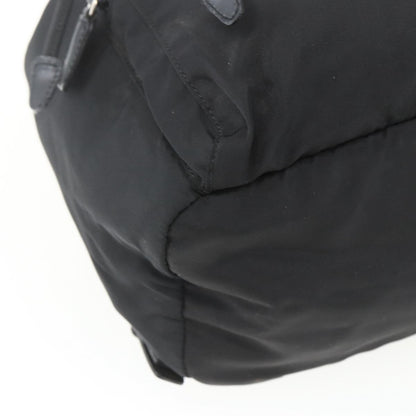 Prada Front Pocket Backpack Tessuto, BLACK, NYLON, Backpack