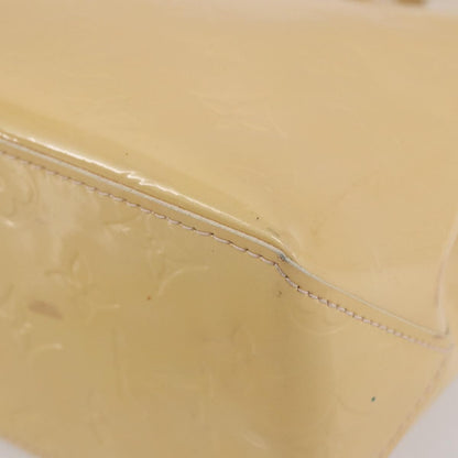 Louis Vuitton Reade Handbag Monogram Vernis, BEIGE, PATENT_LEATHER, Handbag