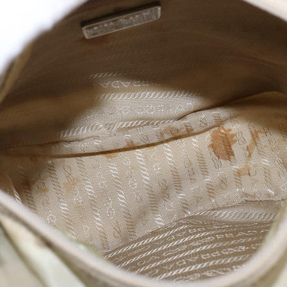 Prada Buckle Messenger Bag Tessuto, BEIGE, NYLON, Crossbody bag