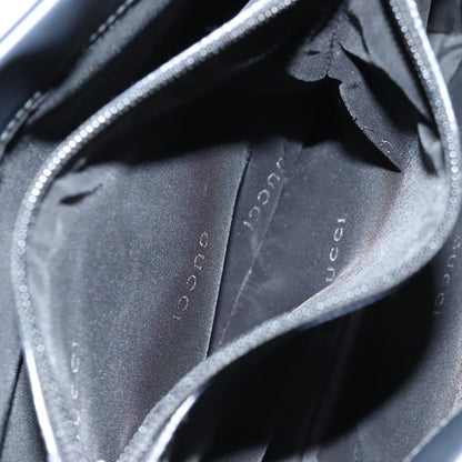 Gucci Bamboo Top Handle Convertible Tote Leather, BLACK, LEATHER, Tote bag