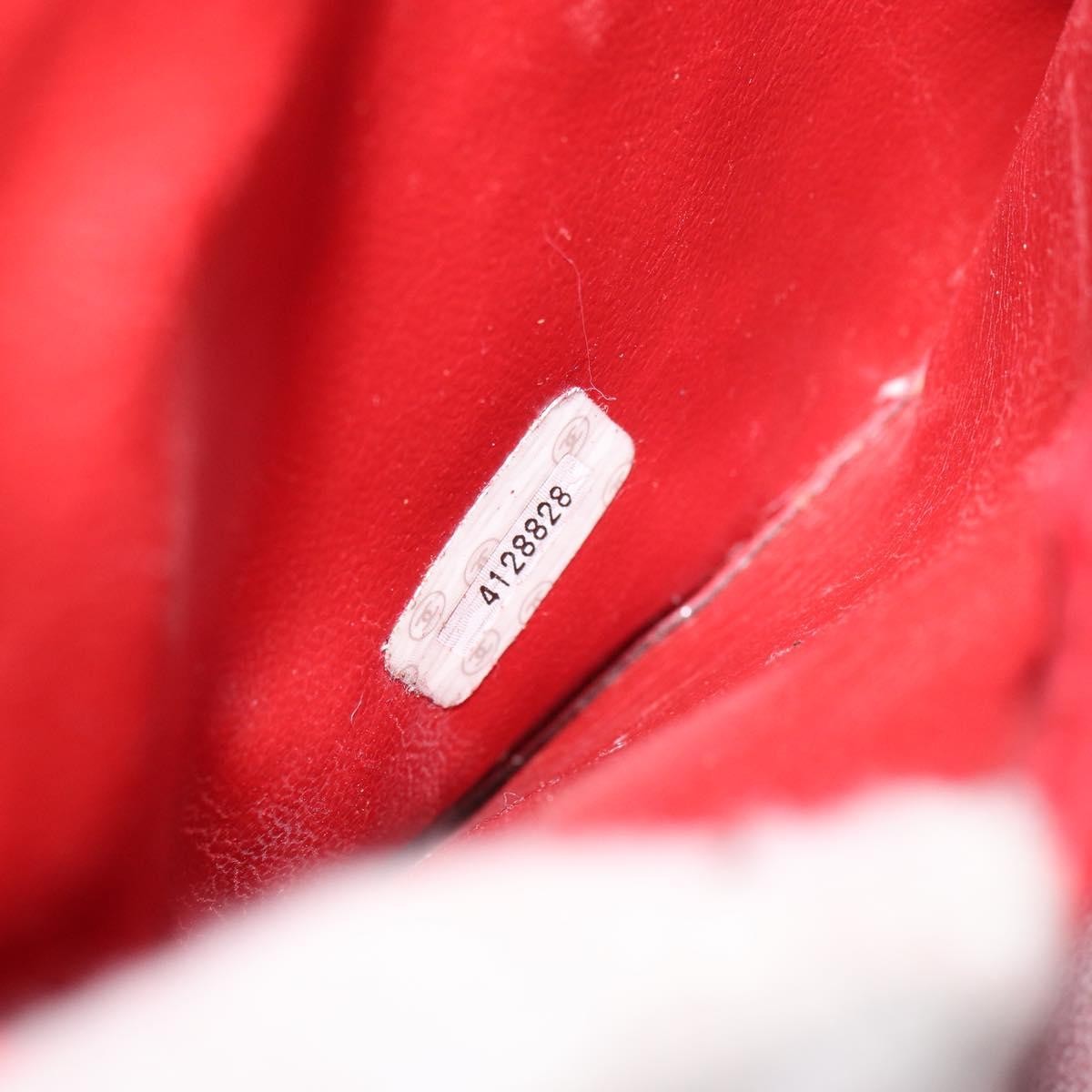 Chanel Vintage Vanity Case Patent, RED, PATENT_LEATHER, Handbag