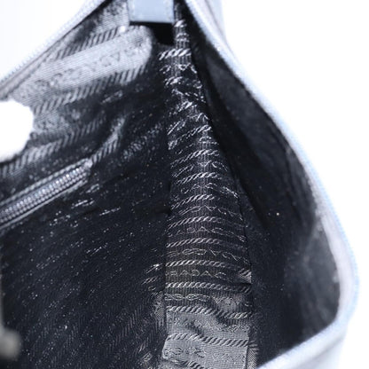 Prada Vintage Handbag Leather, BLACK, LEATHER, Shoulder bag