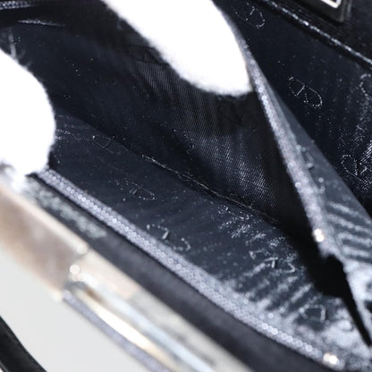 Valentino Garavani Vintage shoulder bag Leather, BLACK, LEATHER, Shoulder bag