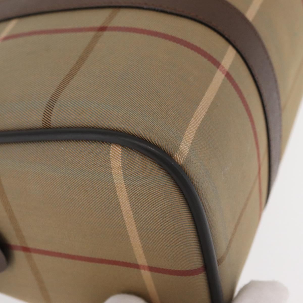 Burberry Nova check boston bag Canvas, BEIGE, CANVAS, Handbag