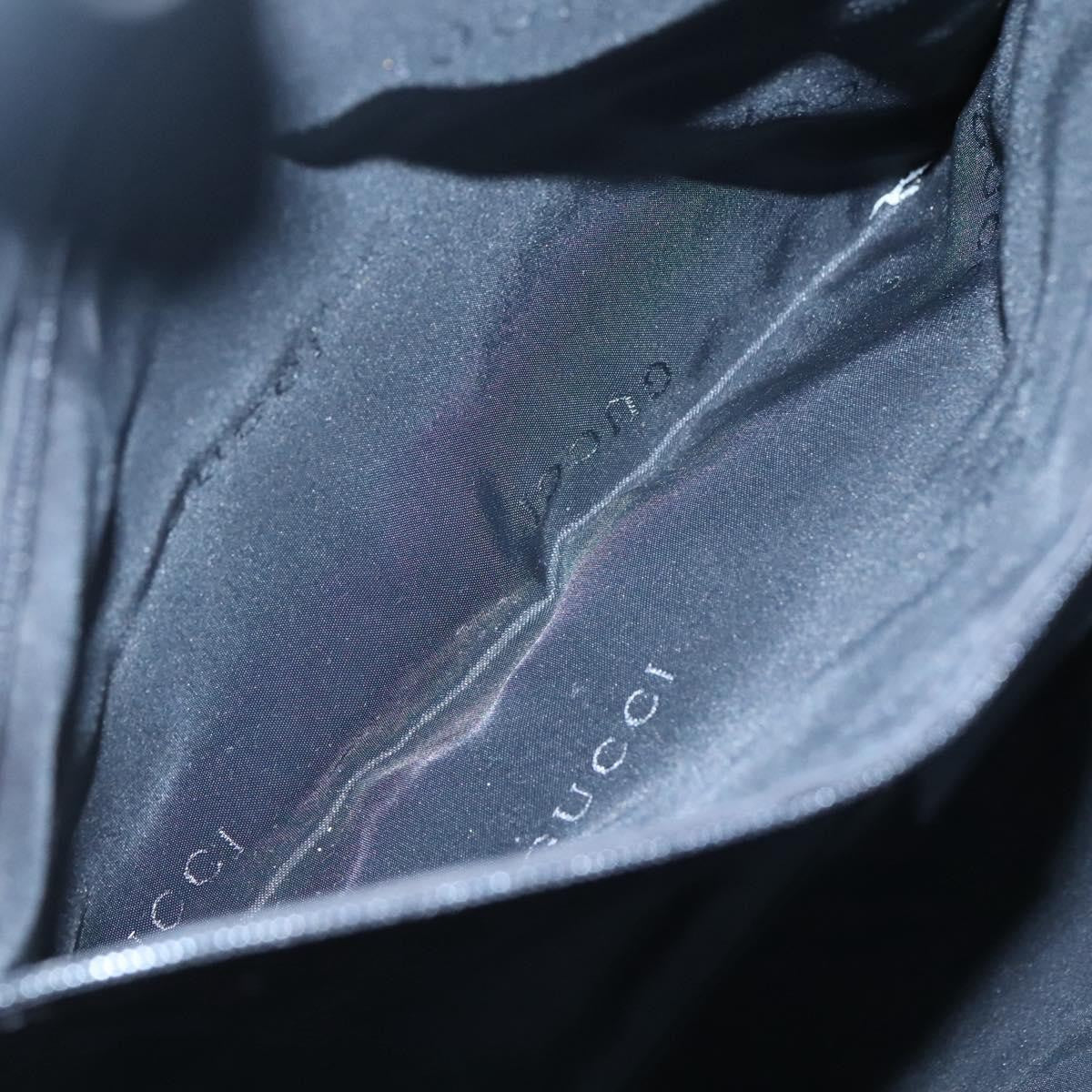 "Gucci Vintage Jackie Tote Canvas, Leather", BLACK, CANVAS, Tote bag