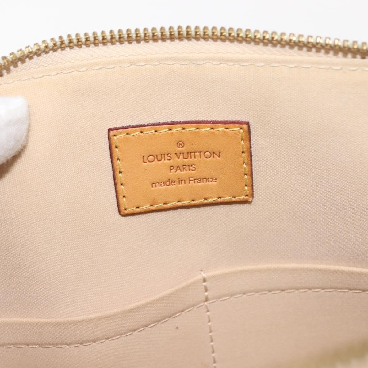 Louis Vuitton Alma Handbag Patent Leather, BEIGE, PATENT_LEATHER, Handbag