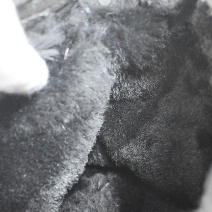 Chanel Fantasy Fur Tote Faux Fur with Leather, BLACK, SUEDE,FUR, Handbag