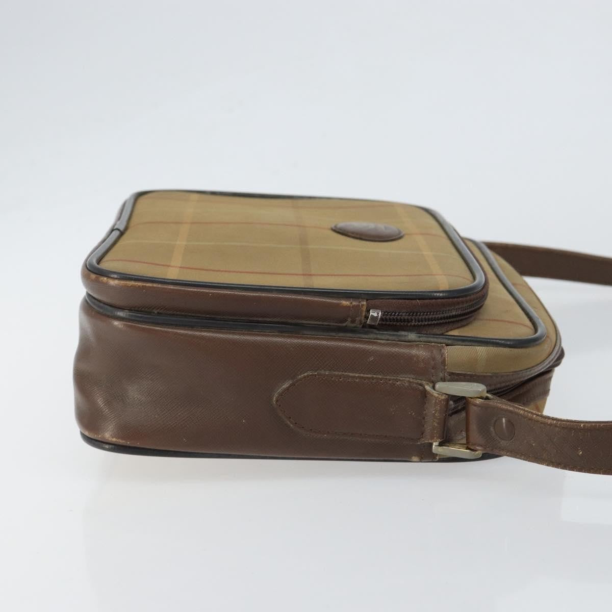 Burberry Nova check Shoulder bag Canvas, BEIGE, CANVAS, Shoulder bag