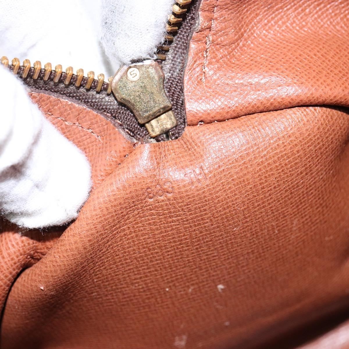 Louis Vuitton Papillon Handbag Monogram Canvas, BROWN, CANVAS, Handbag