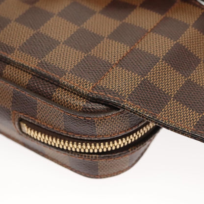 Louis Vuitton Geronimos Waist Bag Damier, BROWN, CANVAS, Shoulder bag