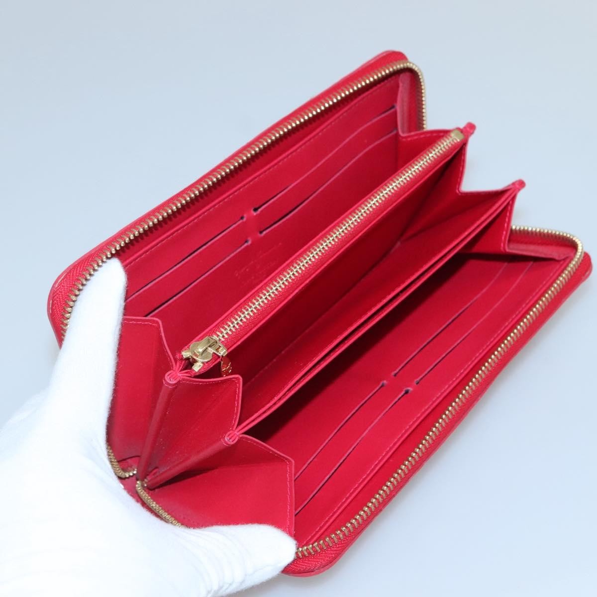 Louis Vuitton Yayoi Kusama Wallet Monogram Patent, RED, PATENT_LEATHER, Wallets