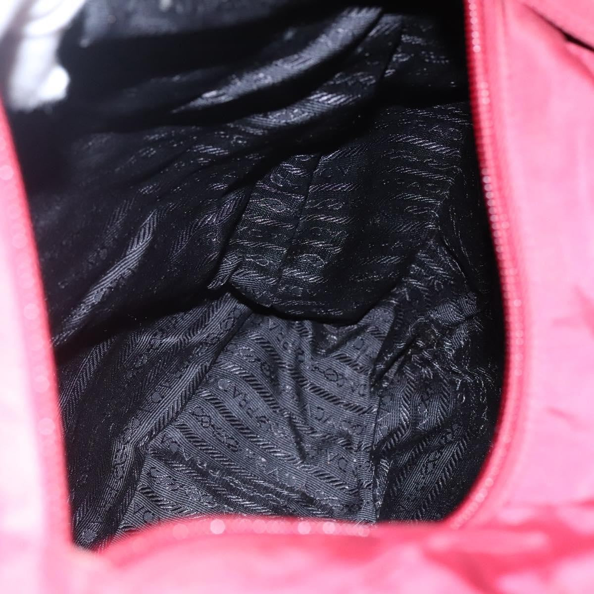 Prada Vintage Zip Tote Tessuto, RED, NYLON, Tote bag