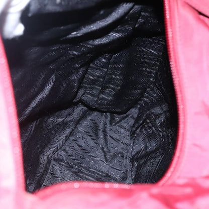 Prada Vintage Zip Tote Tessuto, RED, NYLON, Tote bag