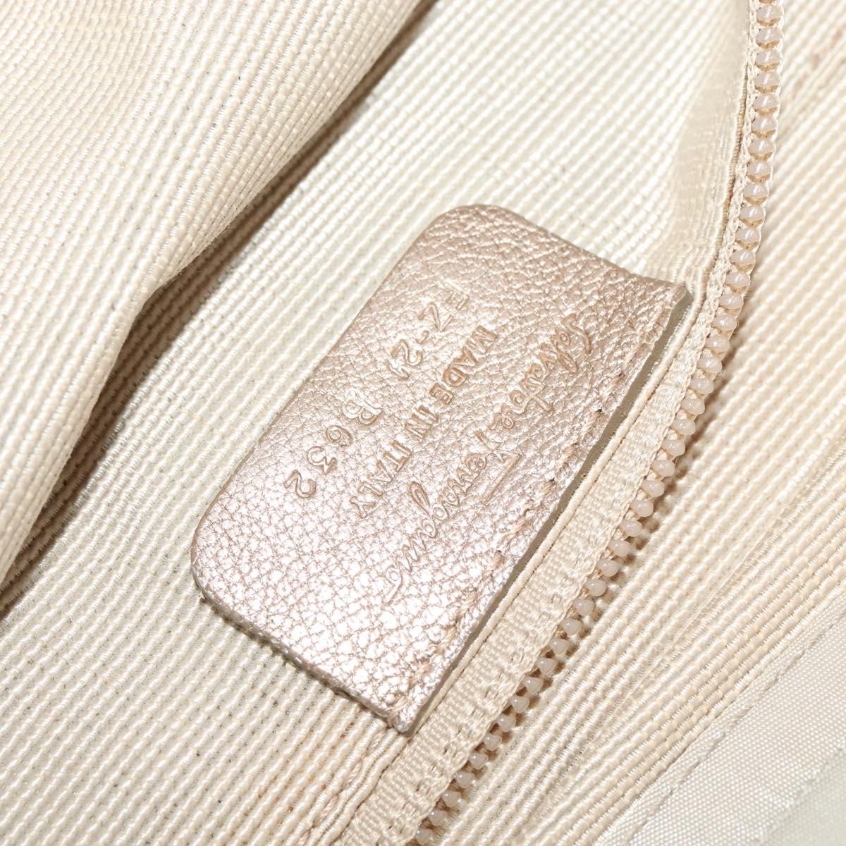 Salvatore Ferragamo Vala tote Nylon, BEIGE, NYLON, Tote bag