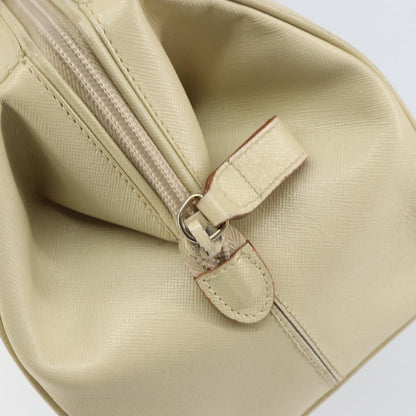 Prada Vintage Handbag Leather, BEIGE, LEATHER, Handbag