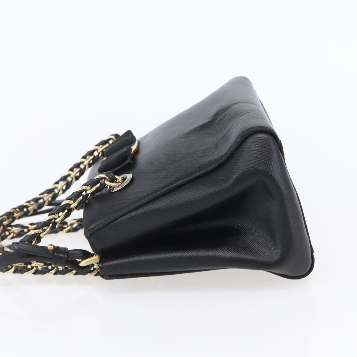 Salvatore Ferragamo Vala Shoulder Bag Leather, BLACK, LEATHER, Shoulder bag