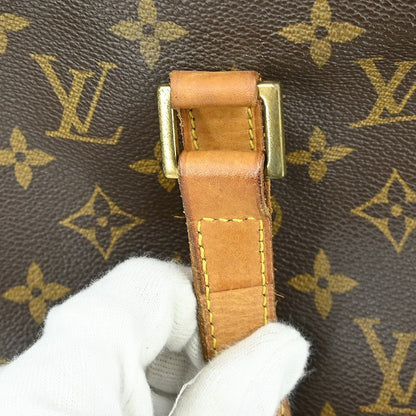 Louis Vuitton Cabas Mezzo Monogram Canvas, BROWN, CANVAS, Tote bag