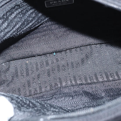 Prada Front Pocket Camera Bag Tessuto, BLACK, NYLON, Shoulder bag