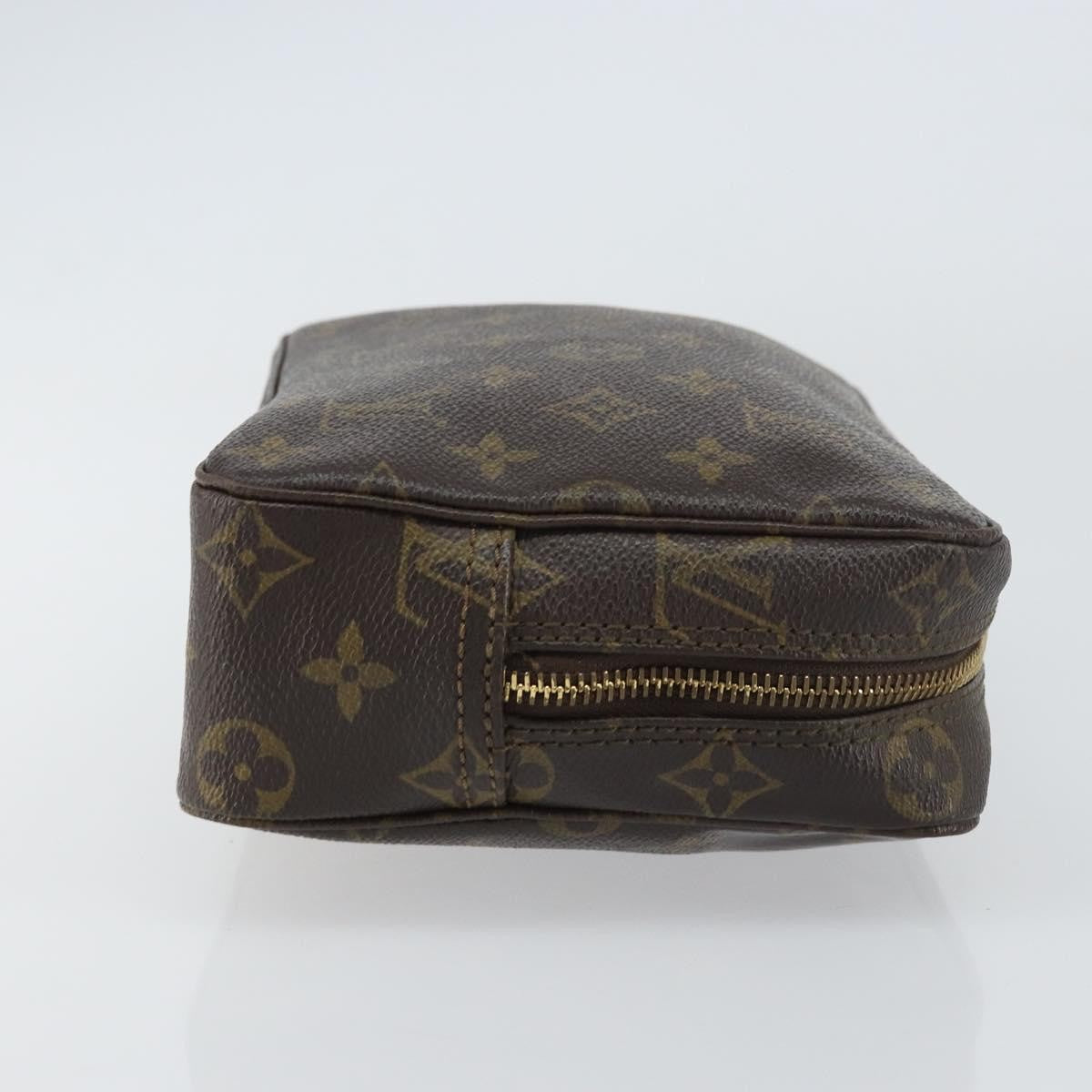 Louis Vuitton Trousse Toilette Monogram Canvas, BROWN, CANVAS, Clutche & pouche