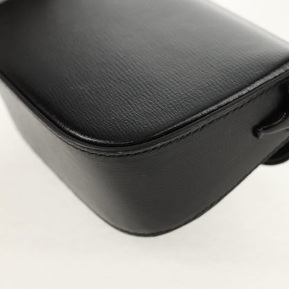 Gucci Vintage Horsebit Shoulder bag Leather, BLACK, LEATHER, Shoulder bag