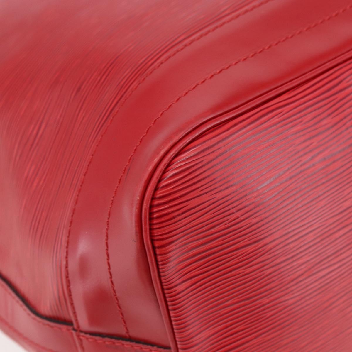 Louis Vuitton Noe Handbag Epi leather, RED, LEATHER, Handbag