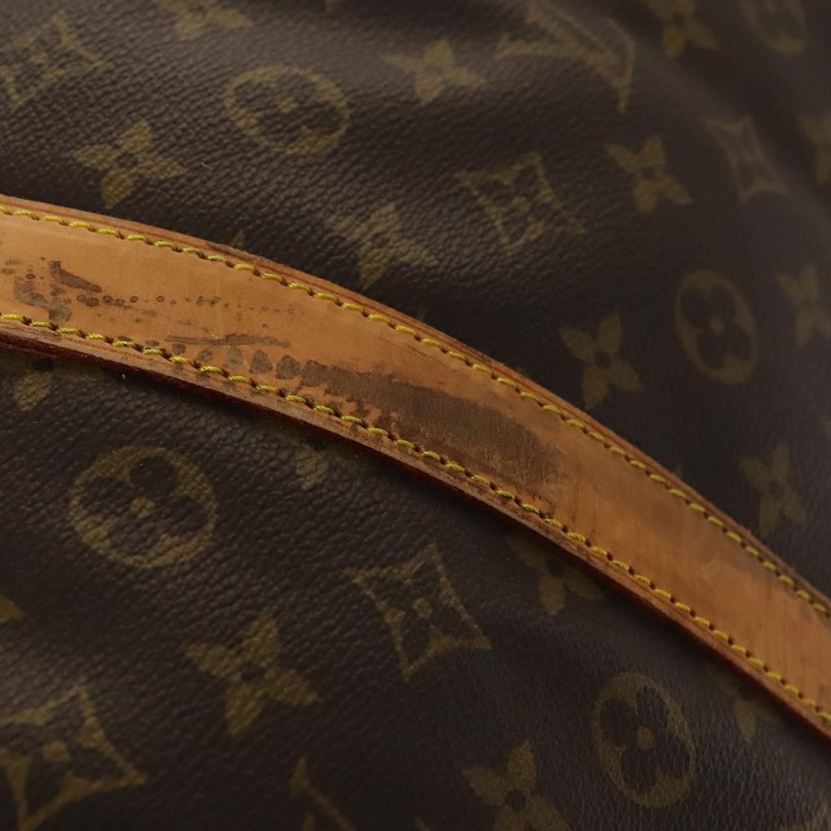 Louis Vuitton Keepall Bandouliere Bag Monogram Canvas, BROWN, CANVAS, Travel bag