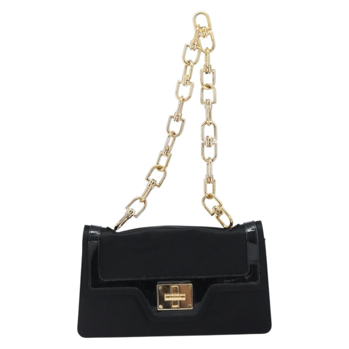 Givenchy Shoulder Bag Satin, BLACK, SATIN, Shoulder bag