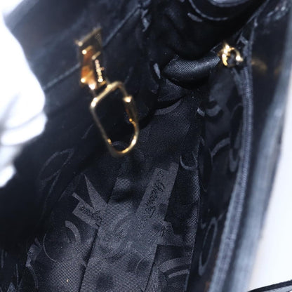 Salvatore Ferragamo Gancini Shoulder Bag Leather, BLACK, LEATHER, Shoulder bag