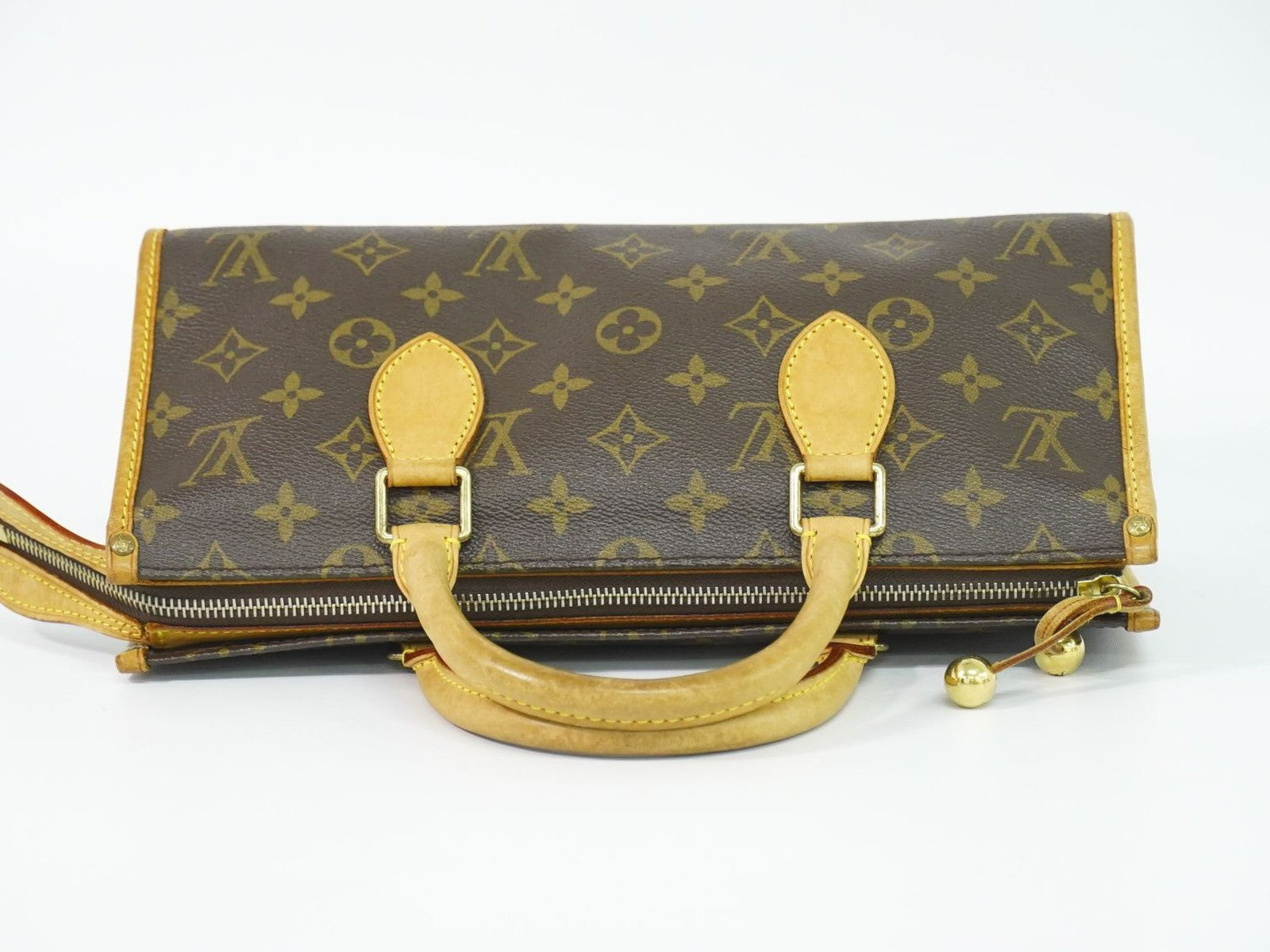 Louis Vuitton Popincourt Handle Bag Monogram Canvas, Brown, Canvas, Handbag