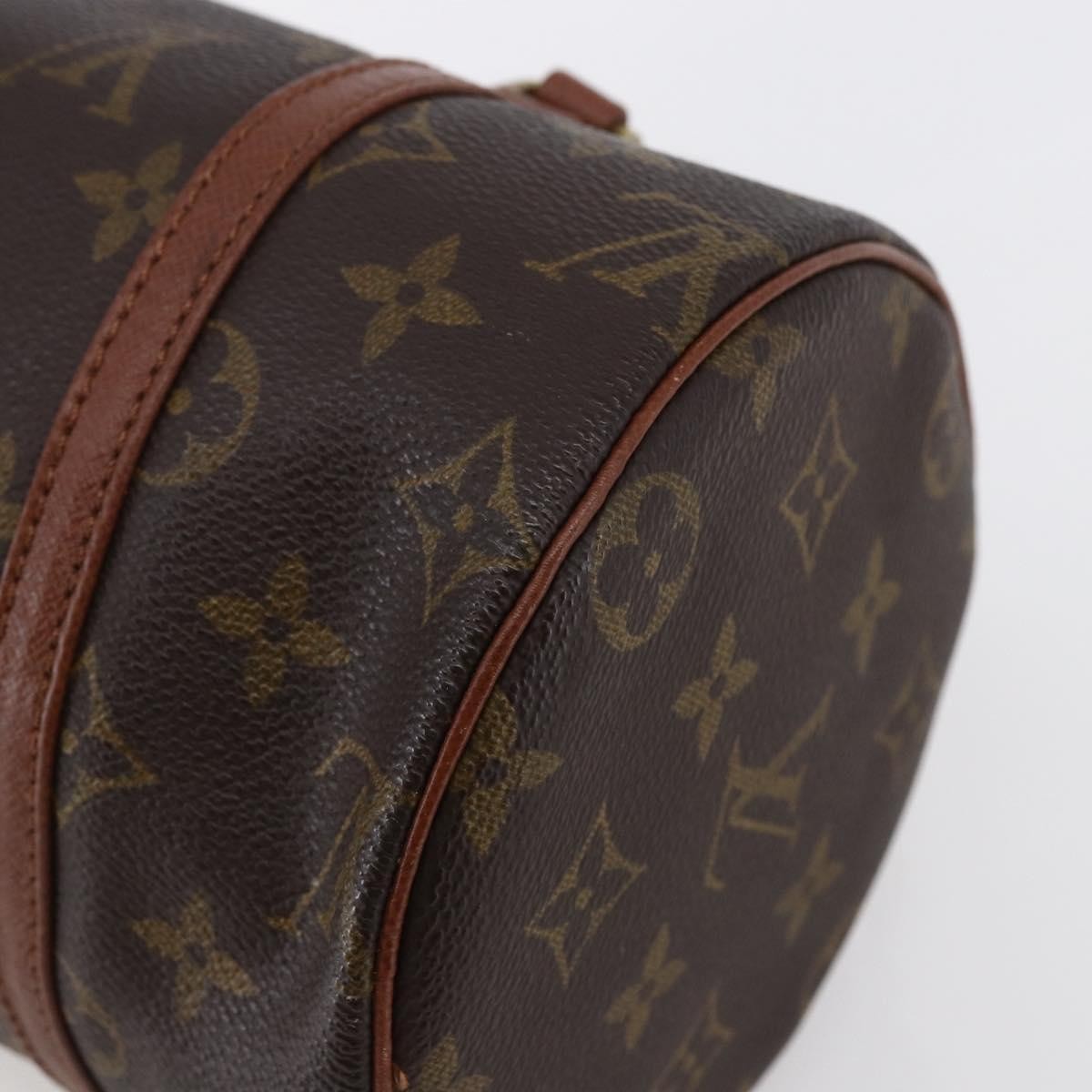 Louis Vuitton Papillon Handbag Monogram Canvas, BROWN, CANVAS, Handbag