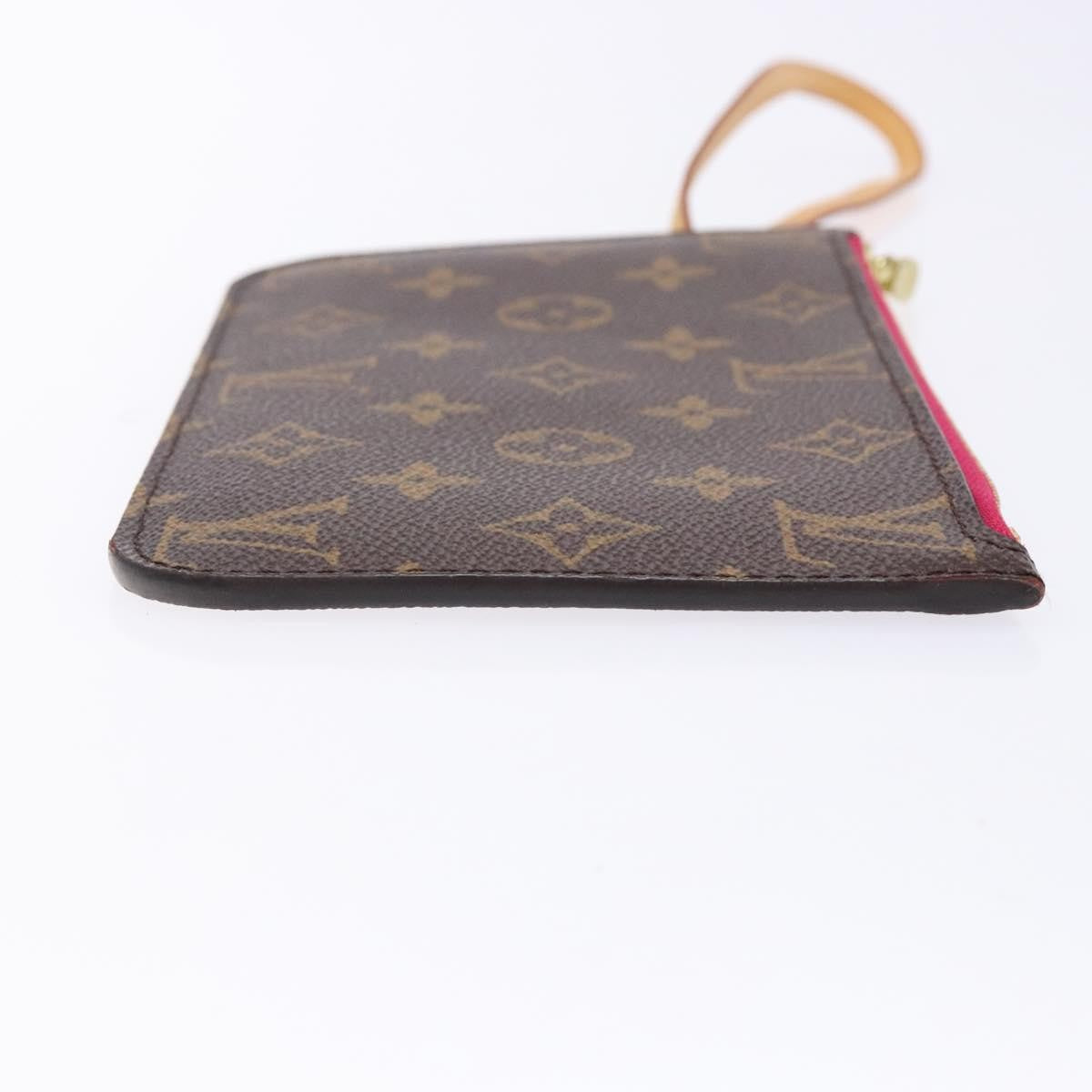 Louis Vuitton Neverfull Pochette Monogram Canvas, BROWN, CANVAS, Tote bag