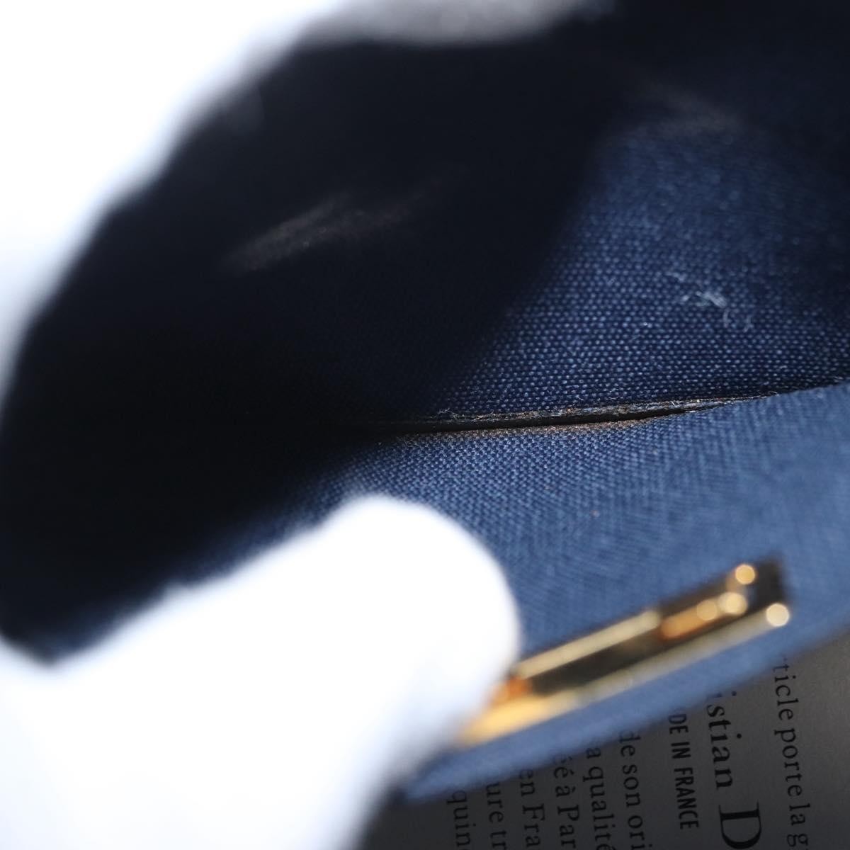 Christian Dior Vintage Zip Shoulder Bag Leather, WHITE, LEATHER, Shoulder bag